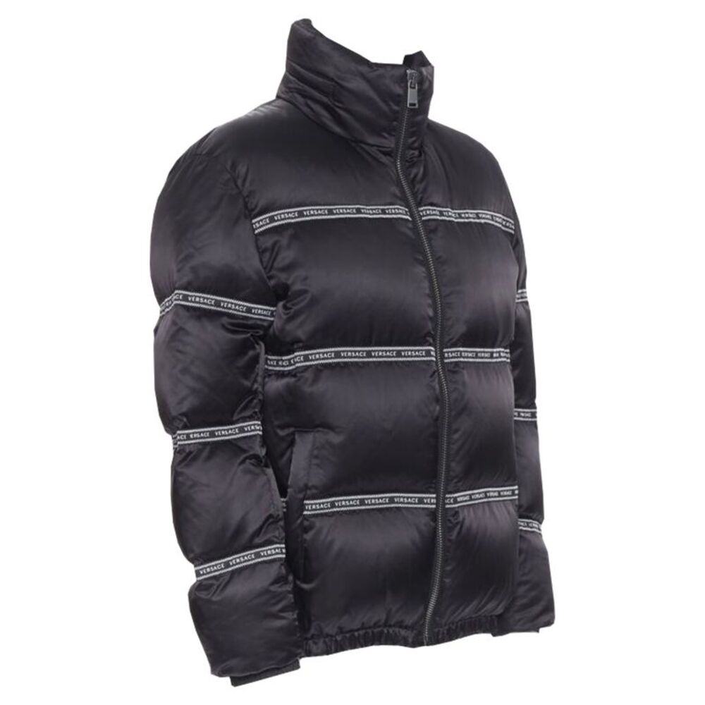 Versace Nastro Stampa Padded Jacket